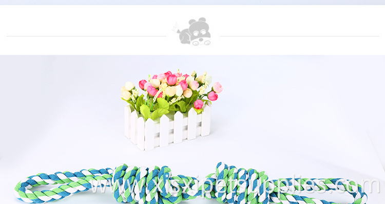 Wholesale New Style Big size handmade Cotton Rope Pet Dog Chew Toys for large dog